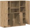 vidaXL 3-tlg. Küchenschrank-Set Artisan-Eiche Holzwerkstoff 3324159 Bild 4