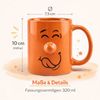 Annastore Tasse 4-tlg. Set Lustige Tassen mit Gesicht - Kaffeetassen - Kaffeebecher, Tassen für Kinder - Wizige Tassen mit Gesicht Bild 2