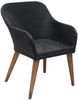 vidaXL 9-tlg. Garten-Essgruppe mit Auflagen Poly Rattan Schwarz 3057813 Bild 4