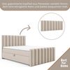 Best for Home Boxspringbett mit Bettkasten Trinity K10 Lux, mit Bettkasten, inkl. 7 cm Topper (140x200 160x200 180x200 200x200 cm), Verschiedene Liefermöglichkeiten, TOP Preis-Leistungs-Verhältnis Bild 5
