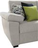 Dmora 2-Sitzer festes Sofa Pisogne, Lineares Sofa für Wohnzimmer, gepolstert, abnehmbarer Bezug, 100 % Made in Italy-Qualität, 185x95 h100 cm, Beige Bild 4