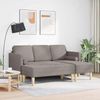 vidaXL Sofa Set mit Kissen 2 pcs Taupe Polyester 3329257 Bild 3