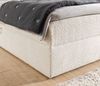 Boxspringbett Schlafzimmerbett DOMINGA PREMIUM 140x220cm Stoff Coral Dunkelbeige Bild 4