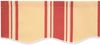 vidaXL Markisenschürzen-Ersatz Gelb und Orange 2,5 m Polyester 42000722 Bild 5