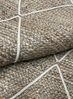 Myflair Möbel & Accessoires Teppich Juna Essence, rechteckig, Höhe: 10 mm, Juteteppich, handgeflochten, meliert, Rauten Muster, auch als Läufer Bild 3