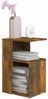 vidaXL Beistelltisch Räuchereiche 36x30x56 cm Holzwerkstoff 815189 Bild 5