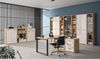 Regal Design-Office / Disegno, Holzwerkstoff, Holzfarben, 81 x 217 x 35 cm Bild 2