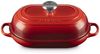 LE CREUSET Geschirr-Set Brot-Bräter 29 cm Signature Kirschrot, Emailliertes Gusseisen Bild 2