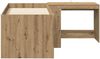 vidaXL Hochbett mit Schreibtisch für Kinder 2 Stk. Artisan-Eiche 3423469 Bild 4