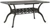 vidaXL Gartentisch Bronzen 150x90x72 cm Aluminiumguss 4002803 Bild 2