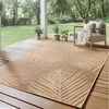 SIMPEX24 Outdoorteppich Boho Design, Läufer, Höhe: 5 mm, Outdoor Teppich Wetterfest Modern Wohnzimmer Küchen Terrasse Balkon Bild 2