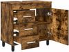 vidaXL Waschtisch Geräucherte Eiche 60 x 35 x 60 cm Holzwerkstoff 889380 Bild 4
