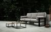 Beautysofa Gartenlounge-Set VERDINO - 3sitzer Sofa, mit Metallrahmen, wasserdichtes Gewebe Bild 3