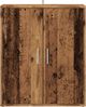 vidaXL Schuhregal Altholz-Optik 60x35x70 cm Holzwerkstoff 856696 Bild 5