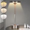 LMaxhome USB-Tischleuchte LED Wiederaufladbare Kabellose Akku Tischlampe mit Touch-Schalter IP54 (1-St, Intelligente LED-Leuchte mit Speicherfunktion), Wasserdichtes Aluminium Moderne Nachttischlampe für Schlafzimmer Außen Bild 4