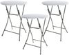 Koopman Stehtisch Bistrotisch Biertisch Ø 80 cm Rund klappbar 1/2/3 er Set (Set, 3-St, Packung), 3 Stk, Klappbar, Ø 80 cm, Rund, klappbar Kunststoff Bild 1