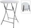 Koopman Stehtisch Bistrotisch Biertisch Ø 80 cm Rund klappbar 1/2/3 er Set (Set, 3-St, Packung), 3 Stk, Klappbar, Ø 80 cm, Rund, klappbar Kunststoff Bild 2