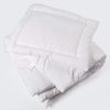 roba Kindersteppbett inkl. Bettdecke 80 x 80 + Kissen 40 x 35 cm - Ganzjahres Baby-Set (Inlett) - Weiß Bild 5