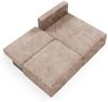 Ecksofa mit Schlaffunktion NATALIA XS in Stoff Tilia Beige Ottomane Rechts Bild 5