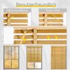 Sekey Holzjalousie 80x130cm, Naturholz Bild 5