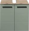 Badezimmer-Set >Vista< (3-tlg.) in Viking Oak / Schilfgrün - 120x190x31 (BxHxT) Bild 5