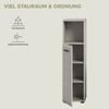 welltime Midischrank FLORENZ, Höhe 110 cm, 1 Tür, 2 Fachböden, 1 offenes Fach (1-St, TOPSELLER) Türanschlag wechselbar, hochwertige MDF Front, Badschrank, Bad Bild 4