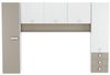 Kleiderschrank >Tidy< in weiss/ton aus Holzwerkstoff - 304x203x54cm (BxHxT) Bild 2