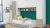 Kleiderschrank >Tidy< in weiss/ton aus Holzwerkstoff - 304x203x54cm (BxHxT) Bild 4