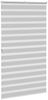 vidaXL Doppelrollo Hellgrau 130x200 cm Stoffbreite 125,9 cm Polyester 4014475 Bild 4