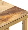 vidaXL Beistelltisch 35x45x65 cm Massivholz Mango 286400 Bild 5