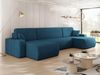 Ecksofa Pixalo U Cord mit Schlaffunktion und Bettkasten (Farbe: Poso 05) Bild 2