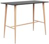 vidaXL Bartisch Schwarz 120 x 60 x 105 cm [248146] Bild 5