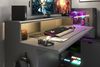 Parisot Work Gaming Set in schwarz und grau mit LED Bild 3
