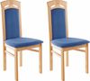 Home affaire Esszimmerstuhl Anthony (Set, 2 St), Holzstuhl mit dekorativen Fräsungen Bild 4