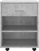 vidaXL Rollschrank Betongrau 46x36x59 cm Holzwerkstoff 808471 Bild 4