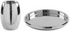 Fink Cocktail-Set APOLLO - Tablett + Kühler aus Edelstahl - silber - Servier- & Dekoset, (Barset bestehend aus Weinkühler und Tablett, 2er Set), Geschenkset - Flaschenkühler - Dekotablett Dekoplatte - Flaschenhalter Bild 5