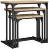 Couchtische, Sofatische 3 Stk. Sonoma-Eiche Holzwerkstoff Bild 4