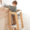 roba Lernturm - FSC®zertifiziert - ab 12 Monaten - HxBxT: 88 x 54 x 43,5 cm - Bambus / Weiß Bild 2