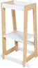 roba Lernturm - FSC®zertifiziert - ab 12 Monaten - HxBxT: 88 x 54 x 43,5 cm - Bambus / Weiß Bild 5