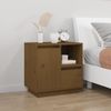 vidaXL Nachttische 2 Stk. Honigbraun 50x34x50 cm Massivholz Kiefer 814486 Bild 3
