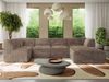 Modulares XXL-Ecksofa MODARO 5M, U-Form, Wohnlandschaft, 5-teilig, freistehend, Wohnzimmer Couch, HR-Schaumstoff - Braun Cord - Rechts Bild 5
