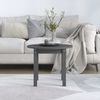 vidaXL Couchtisch Grau Ø 55x45 cm Massivholz Kiefer 822329 Bild 3