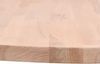 vidaXL Tischplatte Ø90x4 cm Rund Massivholz Buche 355926 Bild 3