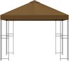 vidaXL Pavillon 3 x 3 m Taupe Polyester und Stahl 190 gsm 900330 Bild 3