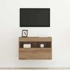 TV-Wandschrank, TV-Hängeboard Fernsehschrank Artisan-Eiche 60 x 30 x 40 cm Holzwerkstoff Bild 5