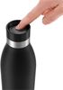 Emsa Isolierflasche Trinkflasche Bludrop, 1 Liter, auslaufsicher, 360°-rundum-Trinköffnung, 40 h kalt, 20 h warm Bild 3