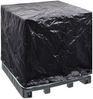 vidaXL Abdeckung mit 8 Ösen für IBC-Tank, Polyethylen schwarz, 100 x 116 x 120 cm Bild 2