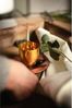 Eisch COSMO COLLECT Gold/Kupfer Espressoglas mit Untertasse - A Bild 5