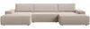 Vente-unique - AMELIA Sofa Stoff Beige - B 167 cm x H 85 cm x L 358 cm Bild 3