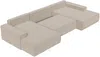 Vente-unique - AMELIA Sofa Stoff Beige - B 167 cm x H 85 cm x L 358 cm Bild 5